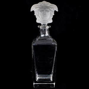 versace crystal decanter|Versace Medusa Treasury Decanter .